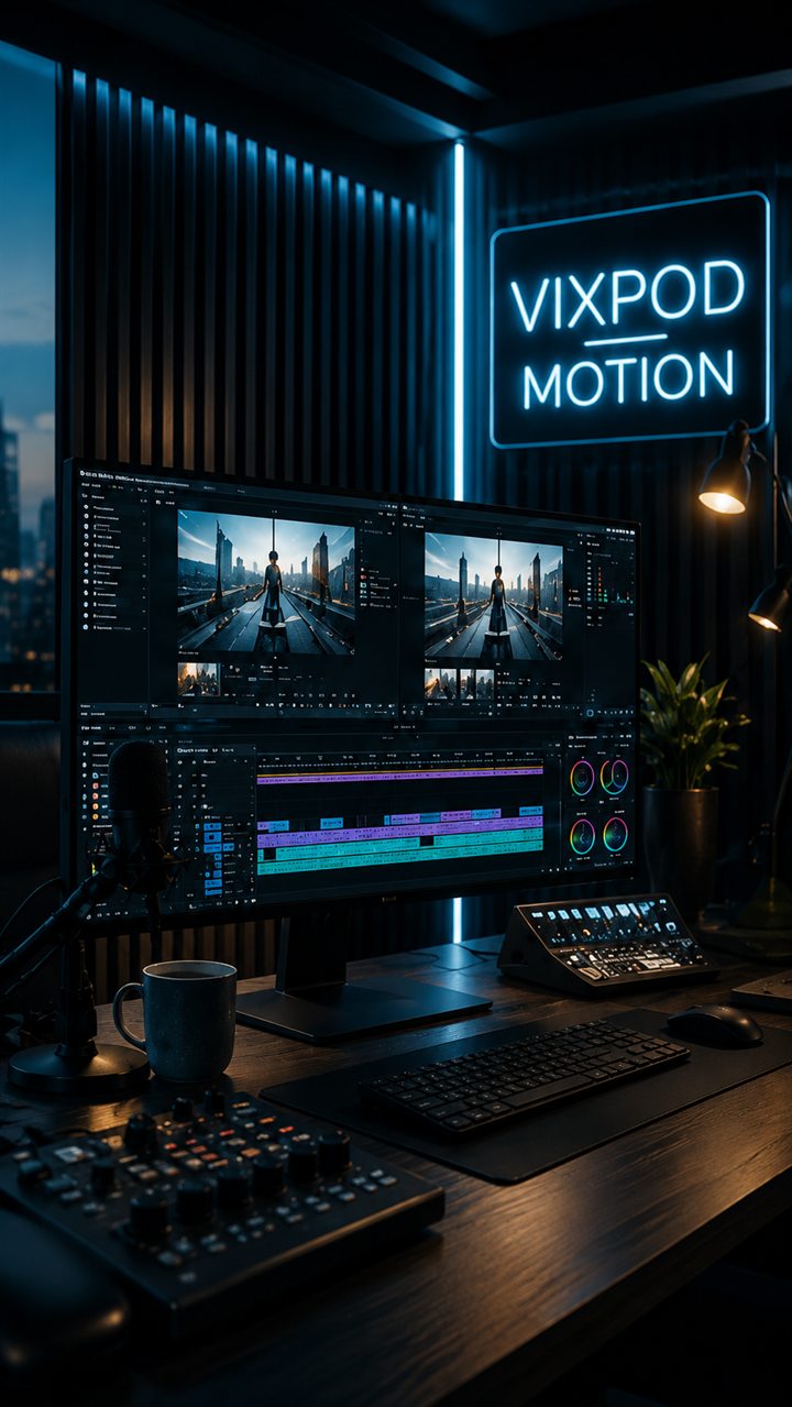 Vixpod Motion premium video editing workstation